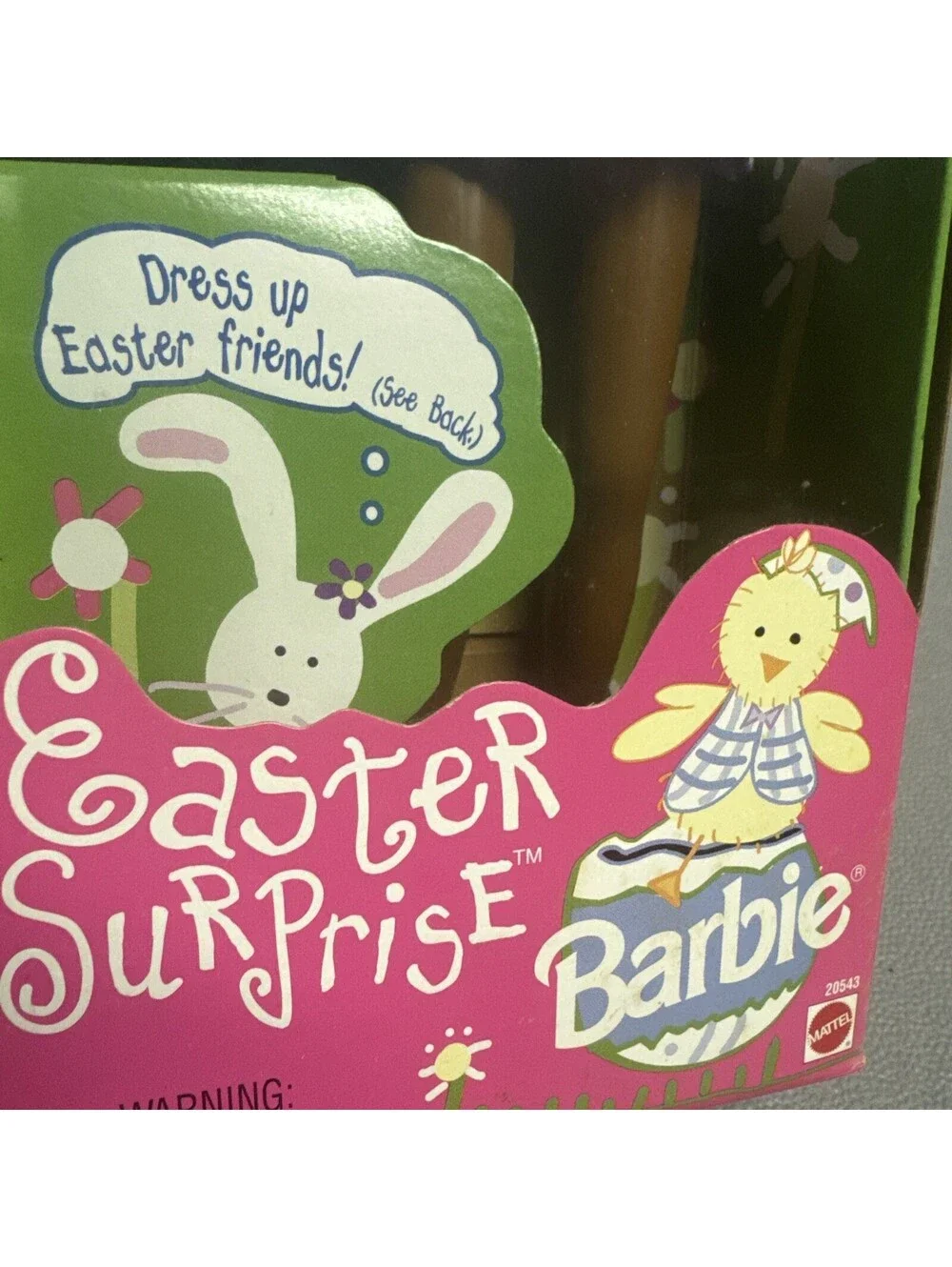 Easter Surprise African American Barbie 1998 with Surprise Egg inside #20543